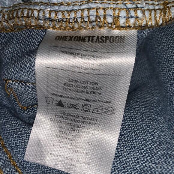 One X Teaspoon Awesome Baggies Jeans Destroyed sz 25 - Picture 13 of 13